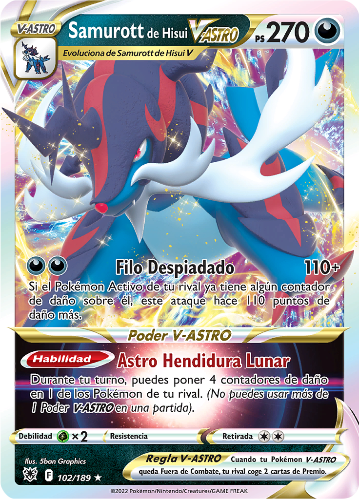 Samurott de Hisui V-ASTRO