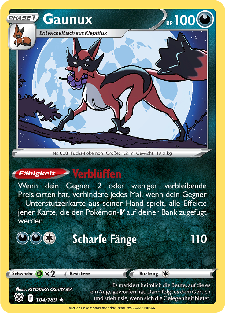 Gaunux (Reverse Holo)
