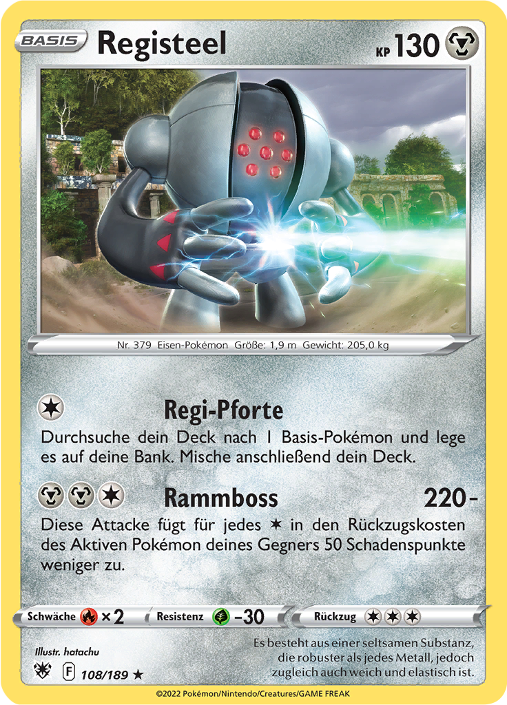 Registeel (Reverse Holo)