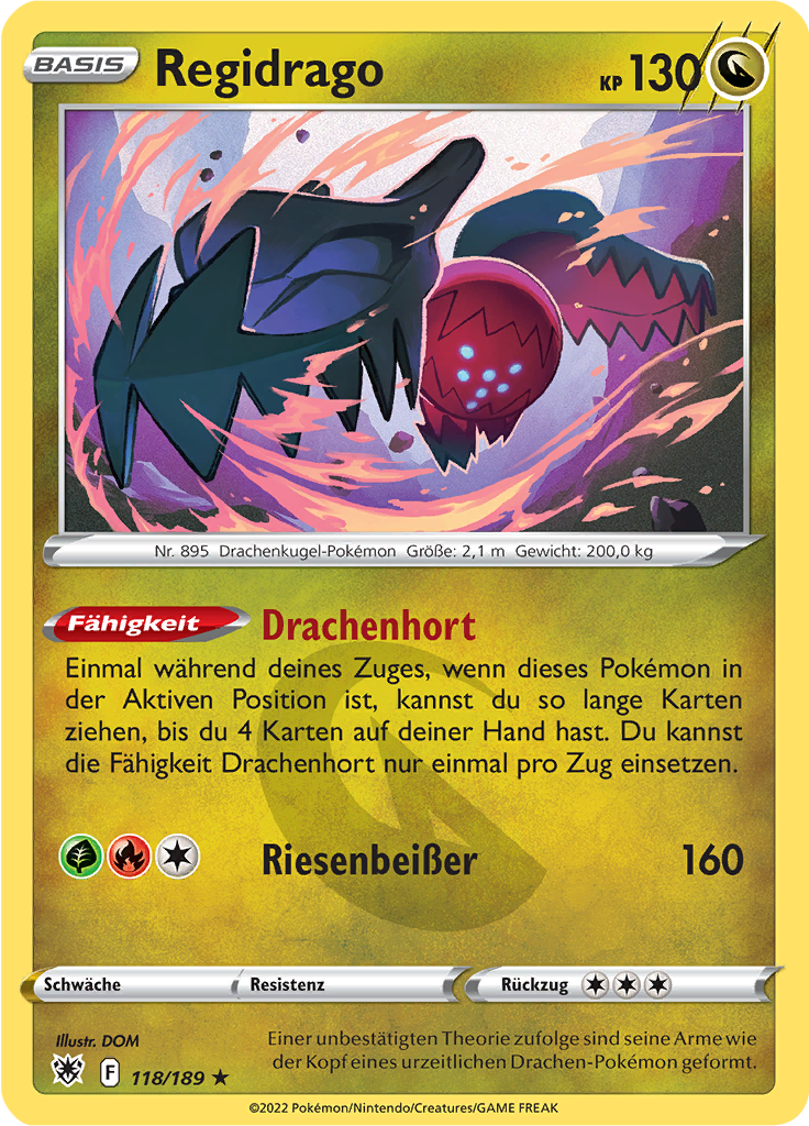 Regidrago (Reverse Holo)