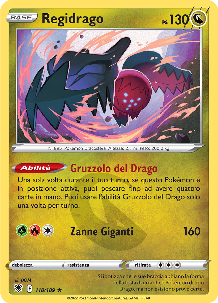 Regidrago (Reverse Holo)