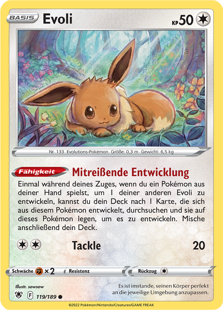 Evoli (Reverse Holo)