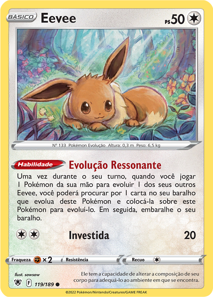 Eevee (Reverse Holo)