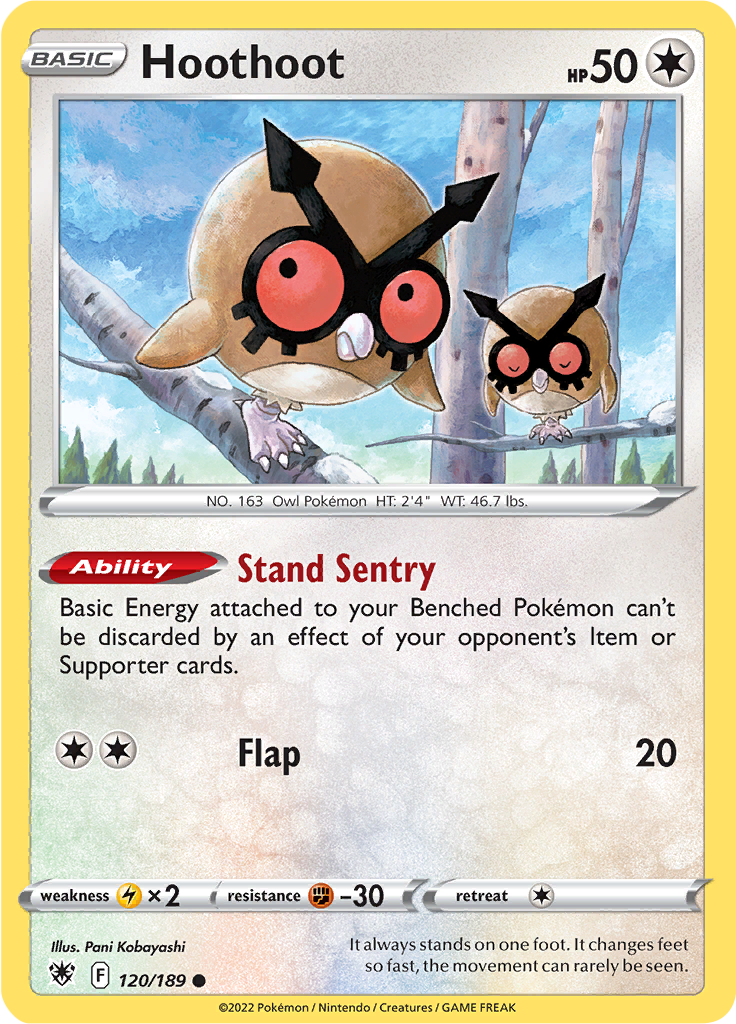 Hoothoot (Reverse Holo)