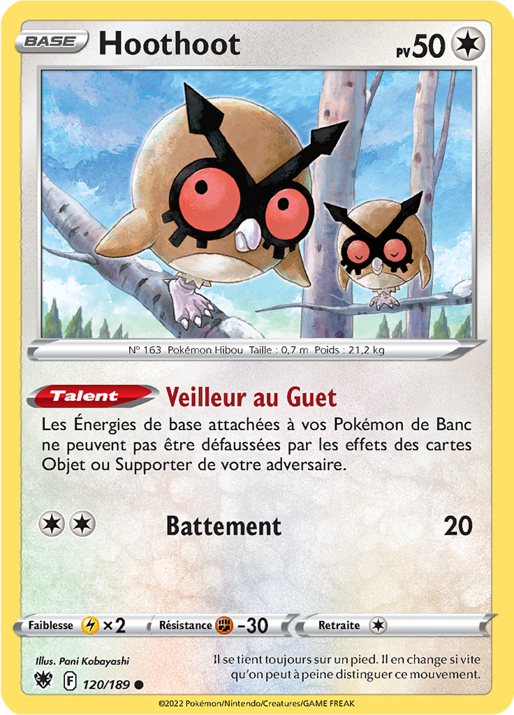 Hoothoot (Reverse Holo)