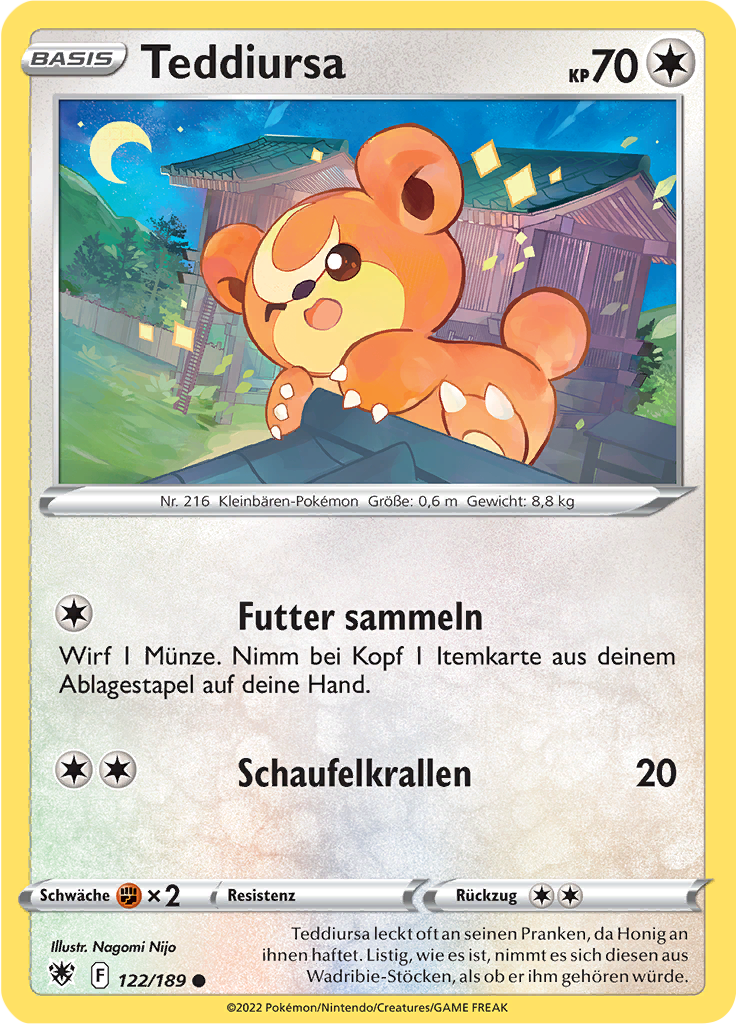 Teddiursa (Reverse Holo)