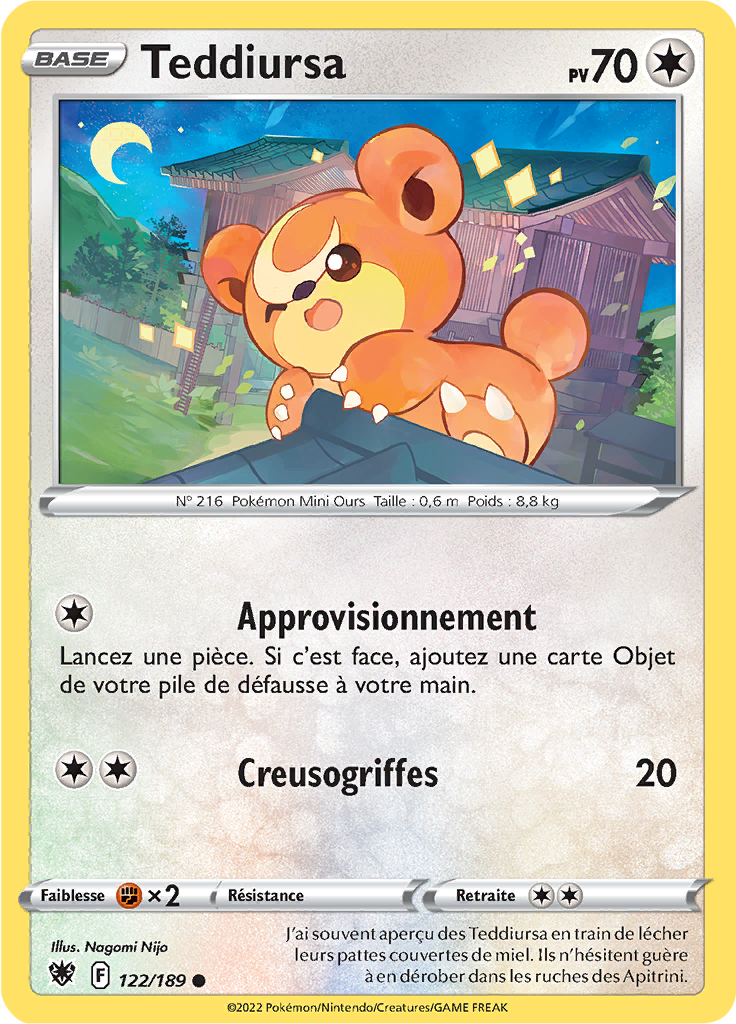 Teddiursa (Reverse Holo)