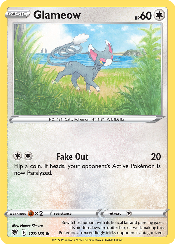 Glameow (Reverse Holo)