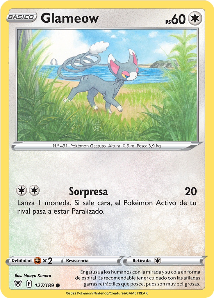 Glameow (Reverse Holo)