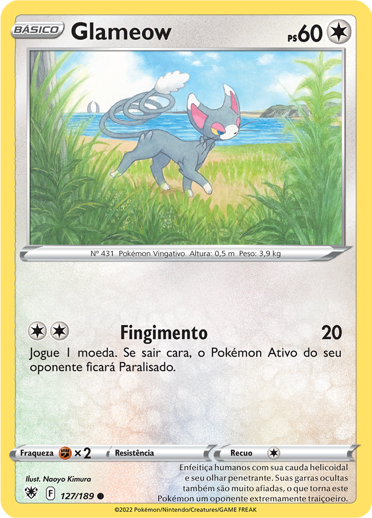 Glameow (Reverse Holo)