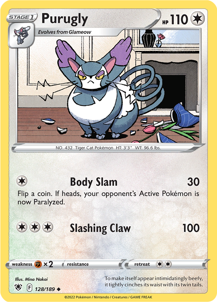 Purugly (Reverse Holo)