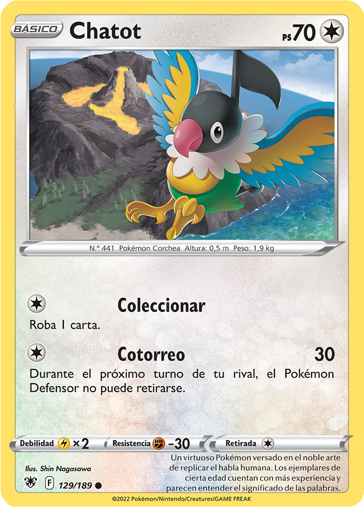 Chatot (Reverse Holo)