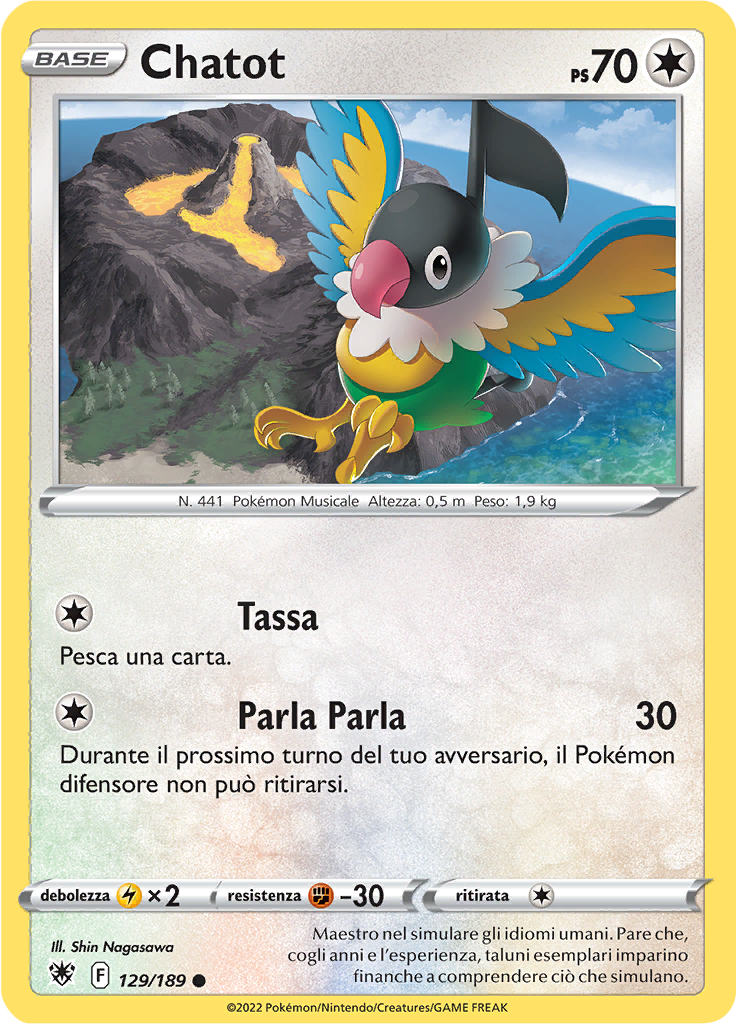 Chatot (Reverse Holo)