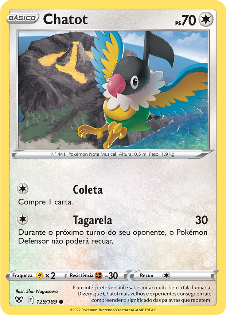 Chatot (Reverse Holo)