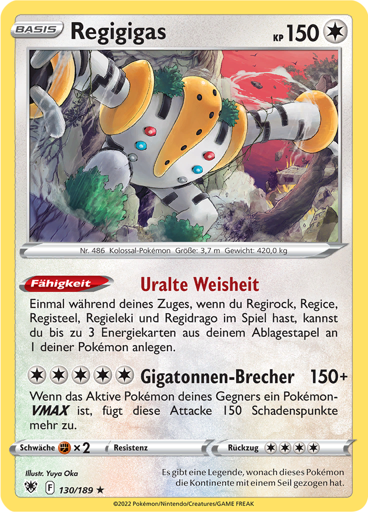 Regigigas (Reverse Holo)