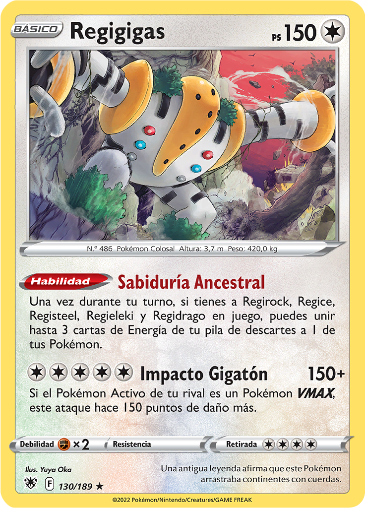 Regigigas (Reverse Holo)