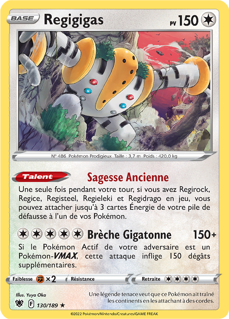 Regigigas (Reverse Holo)