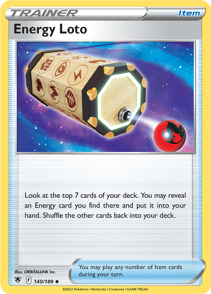 Energy Loto (Reverse Holo)