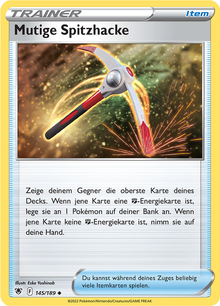Mutige Spitzhacke (Reverse Holo)