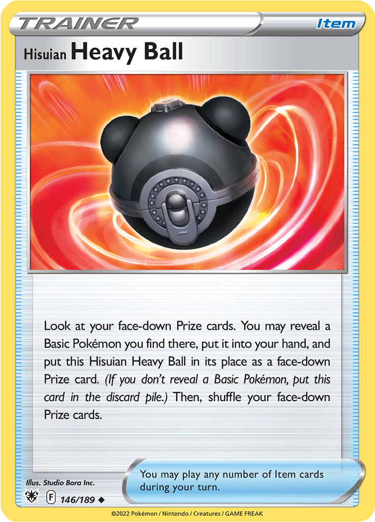 Hisuian Heavy Ball (Reverse Holo)