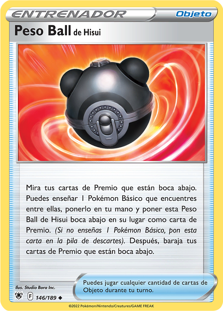Peso Ball de Hisui (Reverse Holo)
