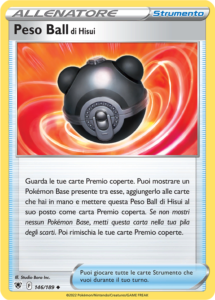 Peso Ball di Hisui (Reverse Holo)