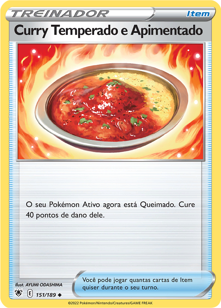 Curry Temperado e Apimentado