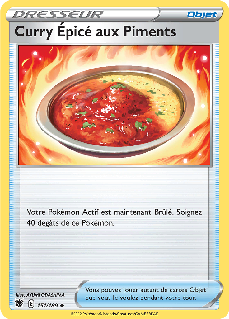 Curry Épicé aux Piments (Reverse Holo)