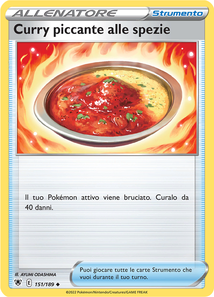 Curry piccante alle spezie (Reverse Holo)
