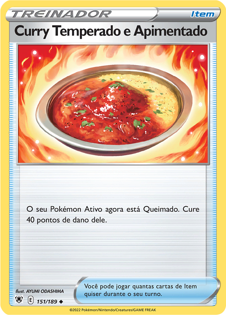Curry Temperado e Apimentado (Reverse Holo)