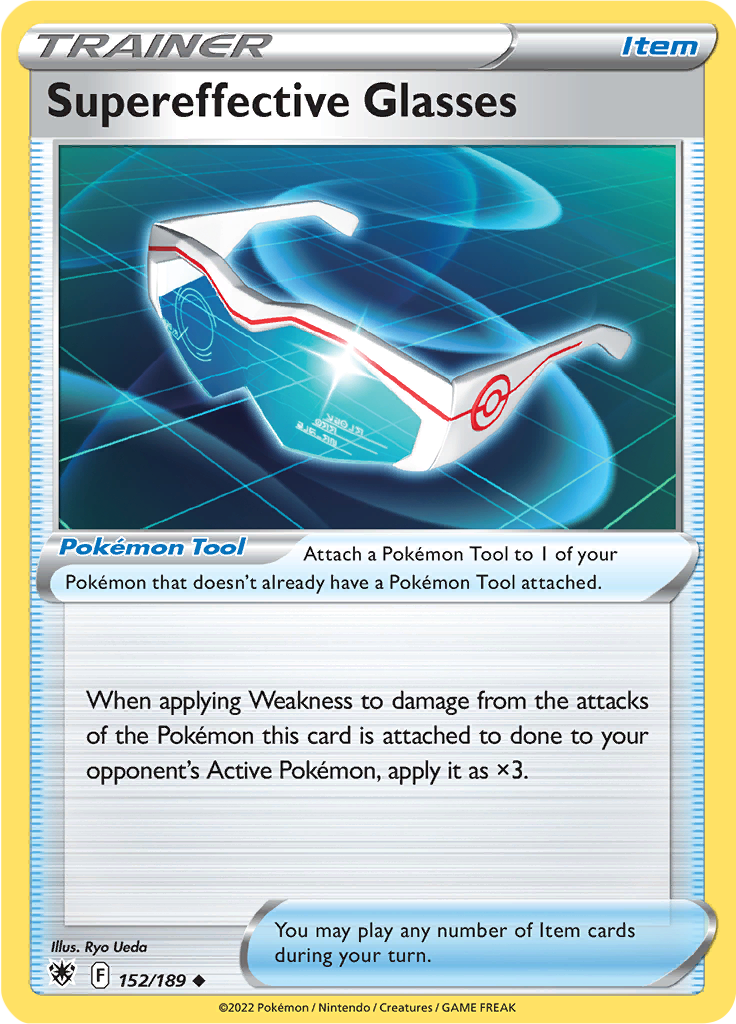Supereffective Glasses (Reverse Holo)