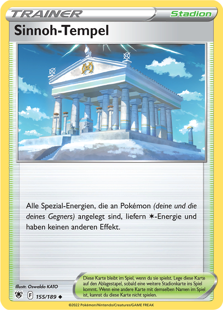 Sinnoh-Tempel (Reverse Holo)
