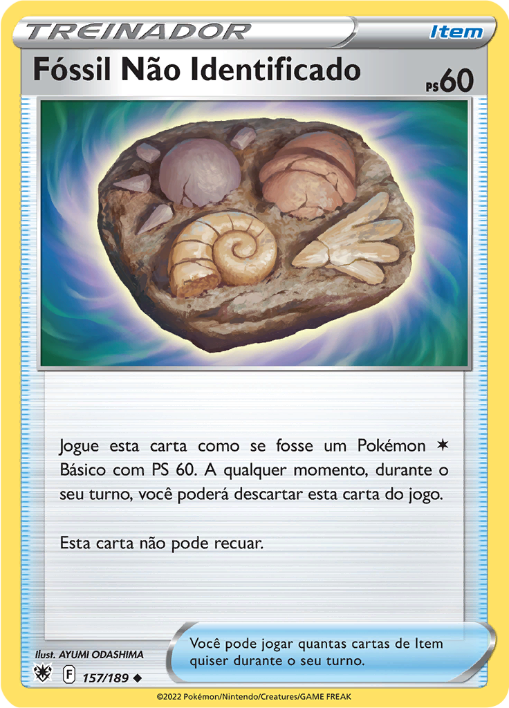 Fóssil Não Identificado