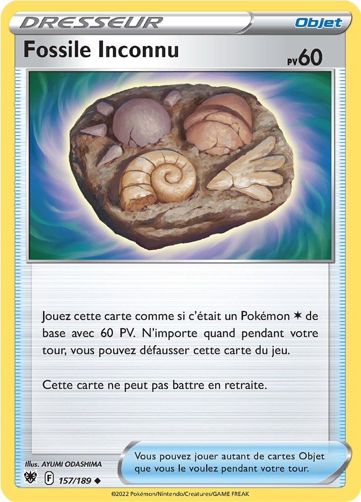 Fossile Inconnu (Reverse Holo)