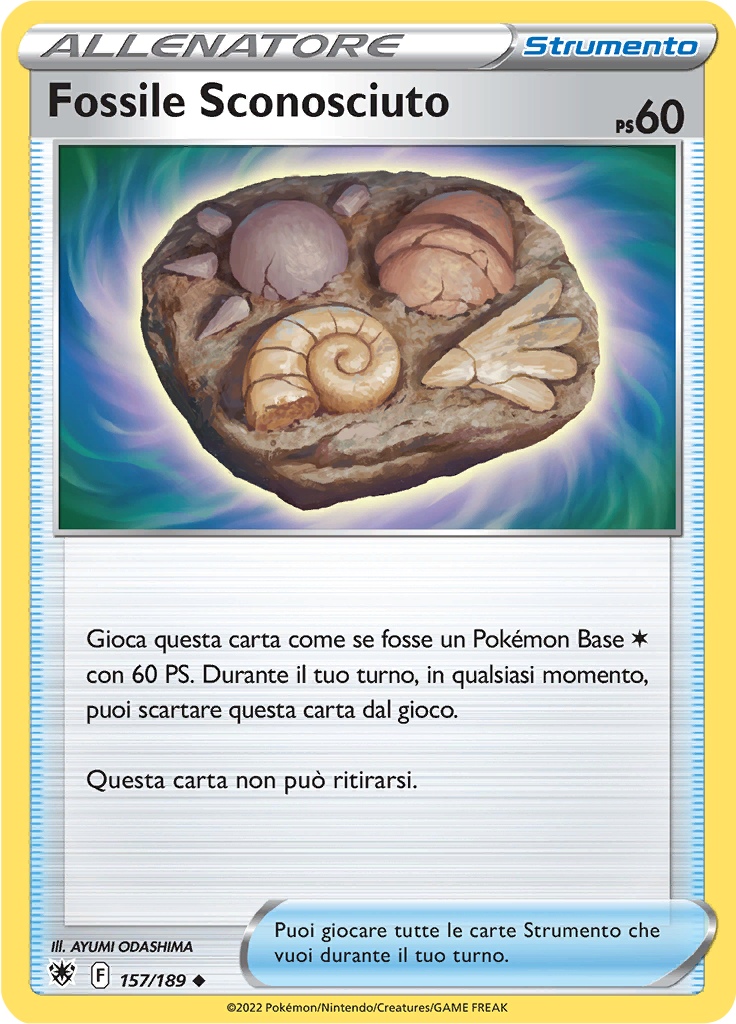 Fossile Sconosciuto (Reverse Holo)