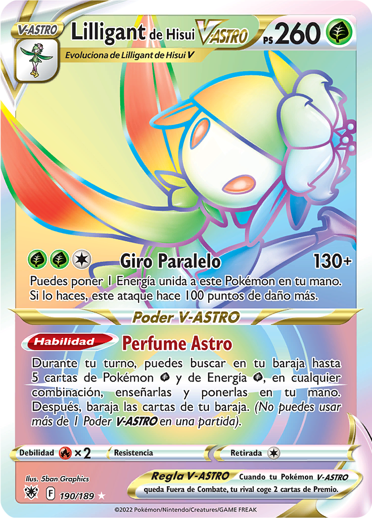 Lilligant de Hisui V-ASTRO