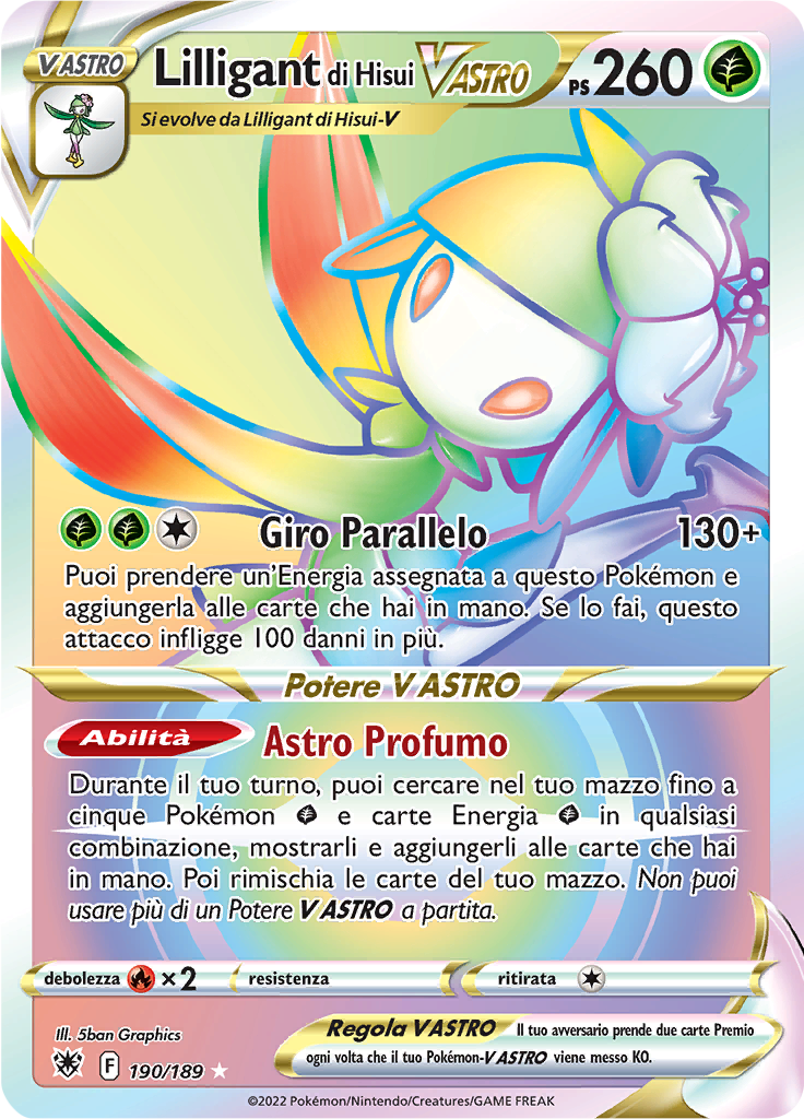 Lilligant di Hisui V ASTRO
