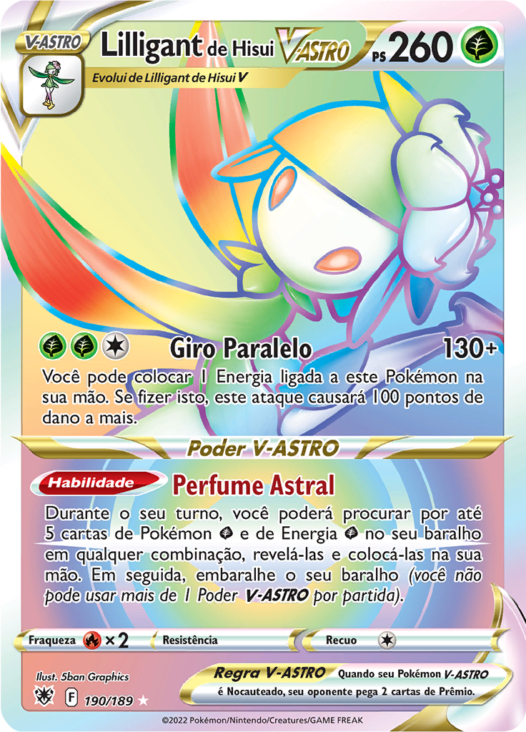 Lilligant de Hisui V-ASTRO