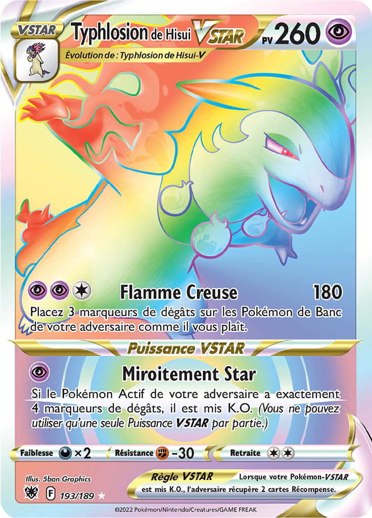 Typhlosion de Hisui VSTAR