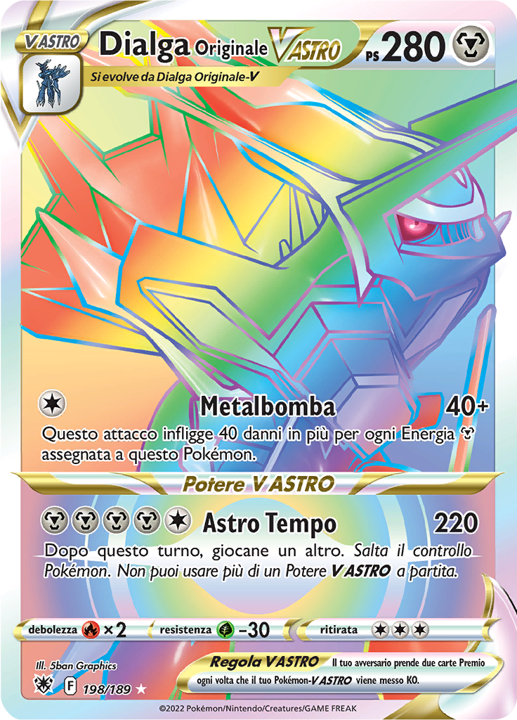 Dialga Originale V ASTRO