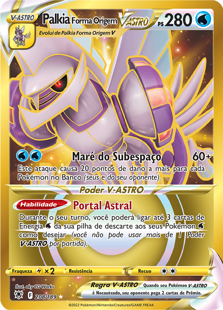Palkia Forma Origem V-ASTRO