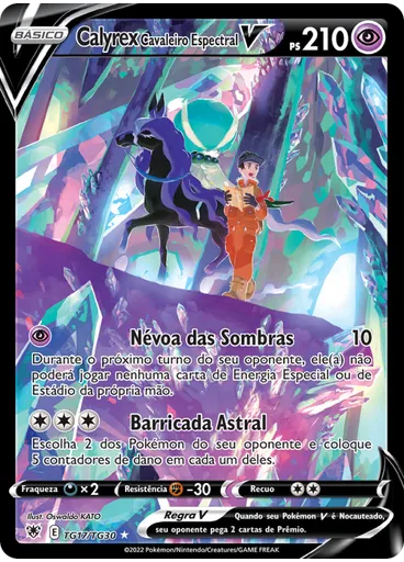 Calyrex Cavaleiro Espectral V