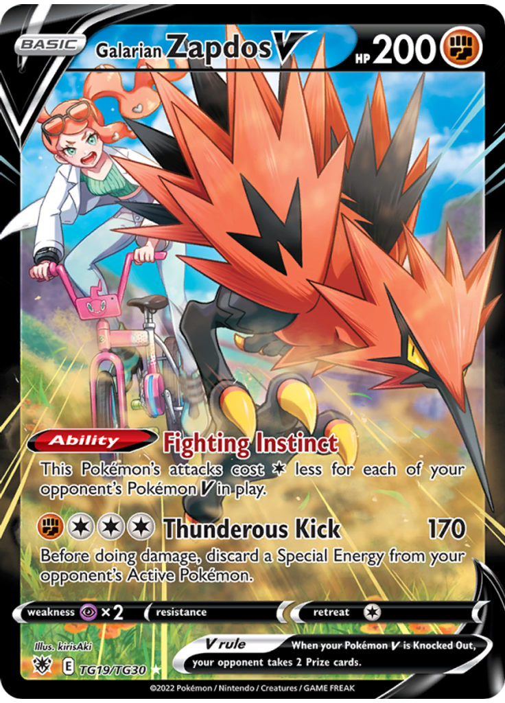 Galarian Zapdos V