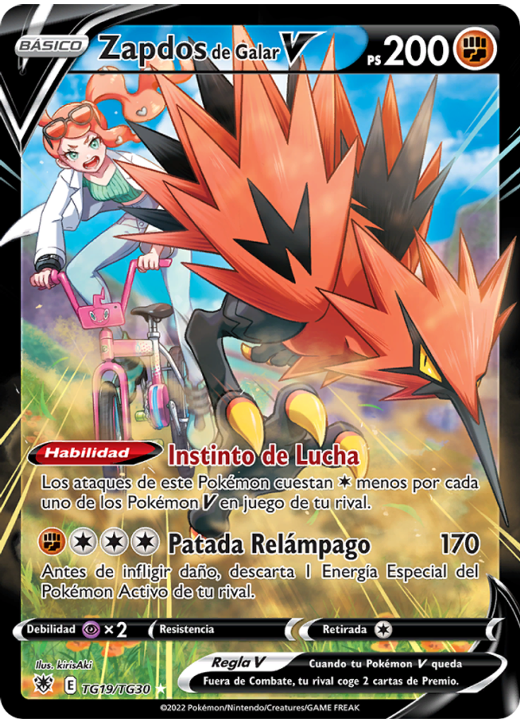 Zapdos de Galar V