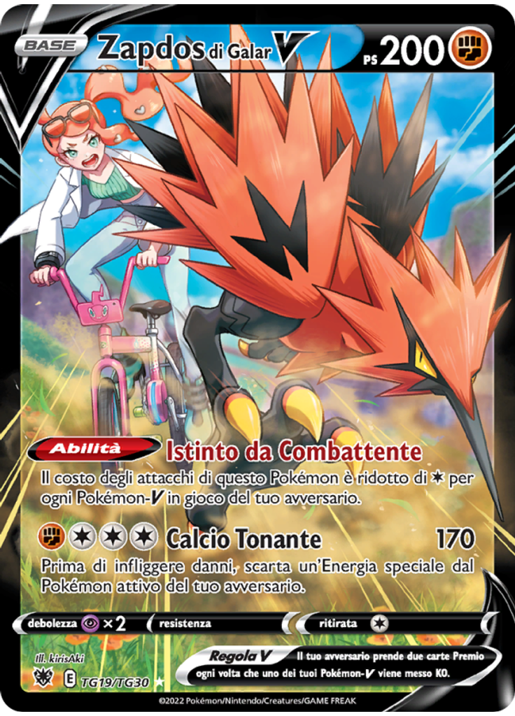 Zapdos di Galar V