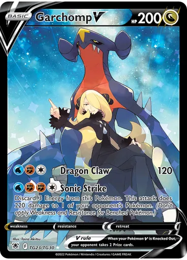 Garchomp V — Astral Radiance