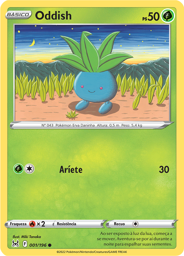 Oddish (Reverse Holo)