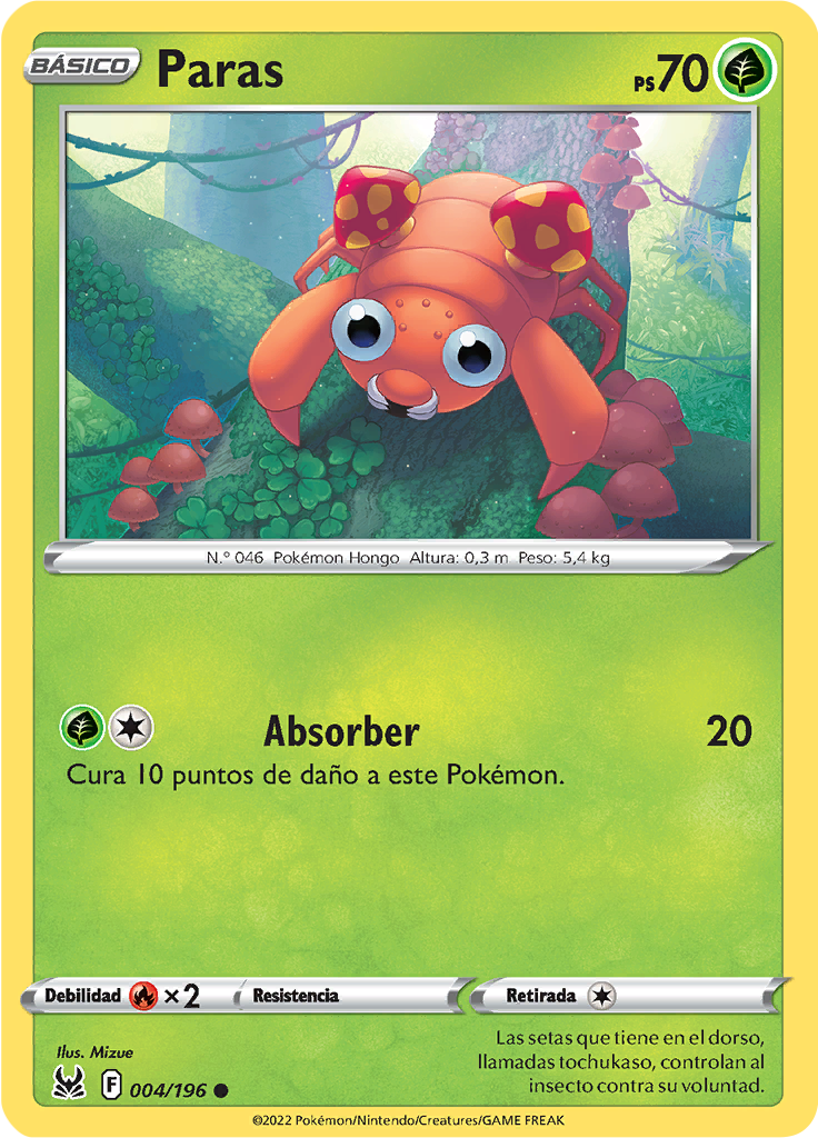 Paras (Reverse Holo)