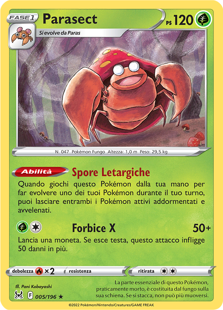 Parasect (Reverse Holo)