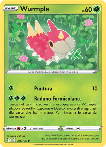 Wurmple (Reverse Holo)